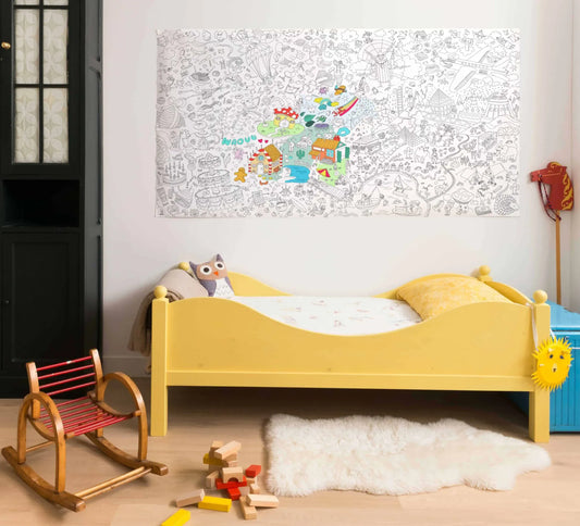 OMY - XXL spalvinimo plakatas