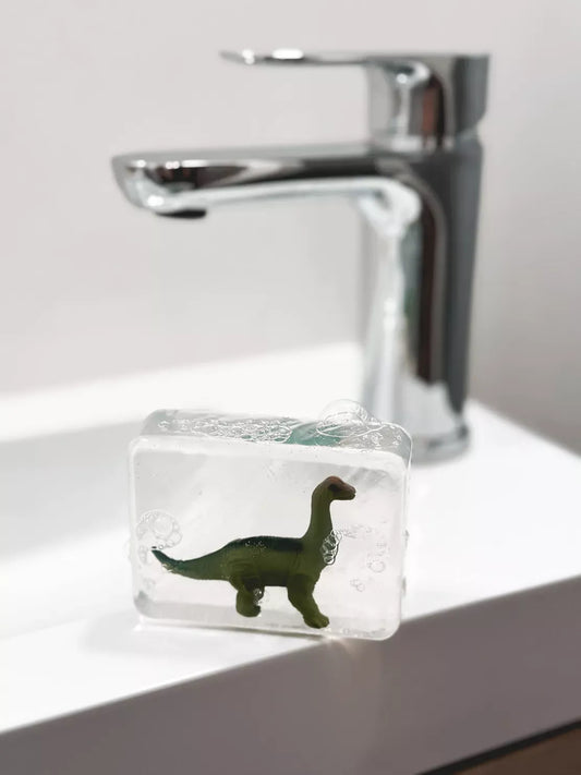 Ludi Soap - muilas su gyvūno figurėle - Transparent Handmade Soaps with Figurines