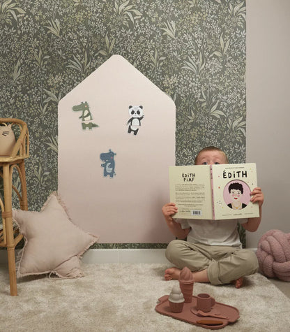 FERFLEX magnetinė lenta prie sienos FERFLEX TABLEAU MAGNETIQUE MAISON | Beige rose