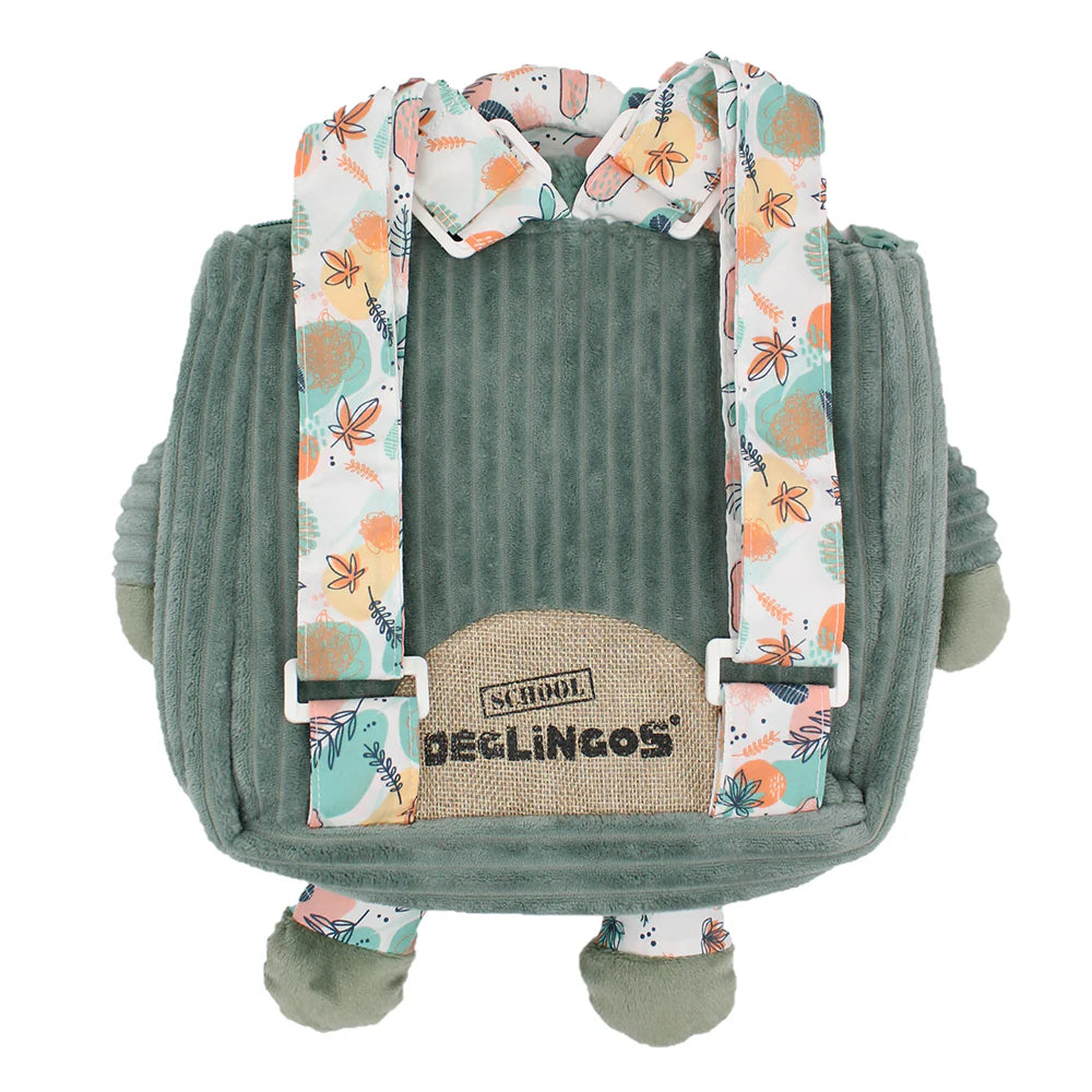 Les Déglingos kuprinė Chillos the Sloth Corduroy Backpack