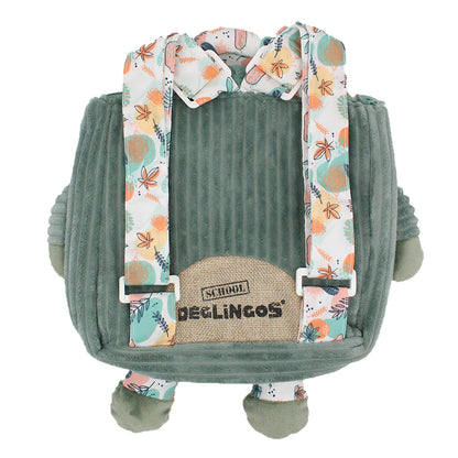 Les Déglingos kuprinė Chillos the Sloth Corduroy Backpack