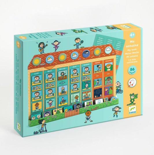 DJECO - Edukacinis žaidimas - Mano savaitė