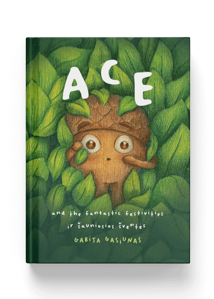 Ace ir Šauniosios Šventės - dvikalbė skaitymo knyga (LT/ENG)