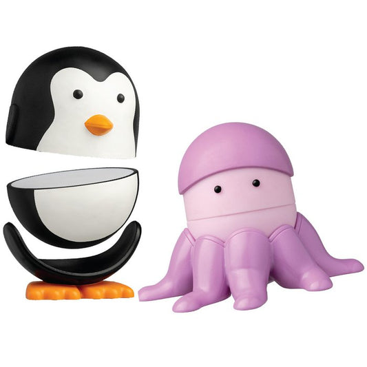 Magnetinis žaislas Wibbly Wobbly - Jūrų Gyvūnija