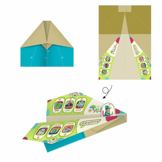 DJECO - Origami rinkinys - Lėktuvai