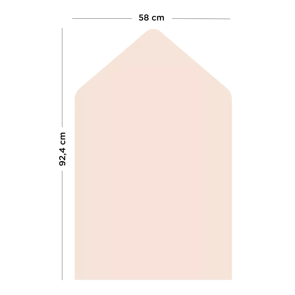 FERFLEX magnetinė lenta prie sienos FERFLEX TABLEAU MAGNETIQUE MAISON | Beige rose