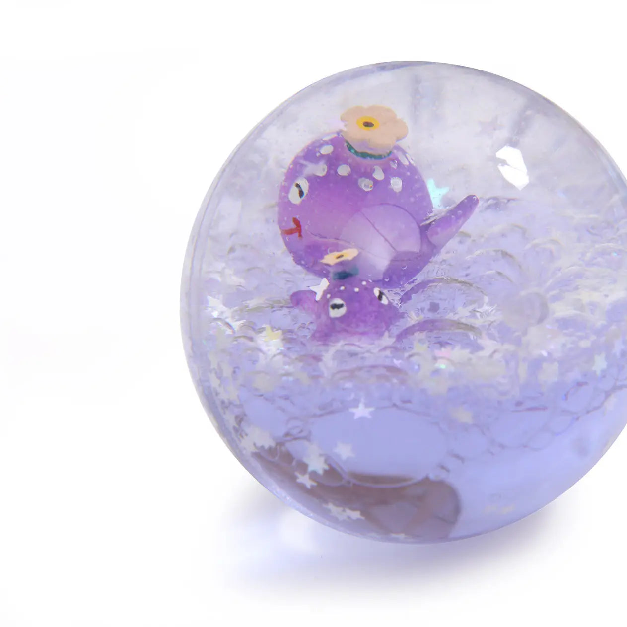 Glowing bouncing ball