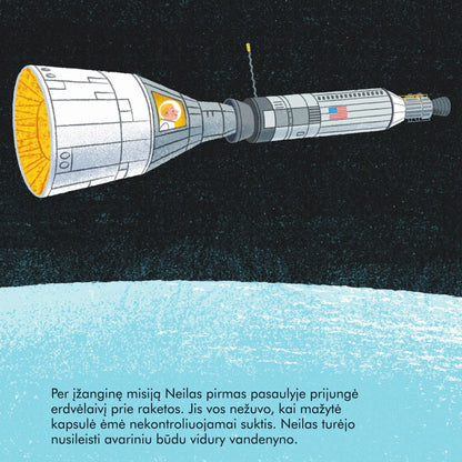 Knyga - Mažų žmonių DIDELĖS SVAJONĖS - NEIL ARMSTRONG
