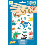 DJECO laikinos tatuiruotės vaikams - Nosiukai (50+ tatuiruočių) - LE KUKU