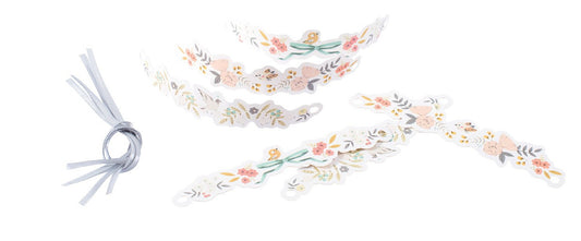 Apyrankės iš dekoratyvinio kartono (6 vnt.)