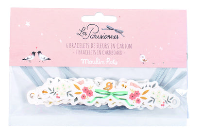 Apyrankės iš dekoratyvinio kartono (6 vnt.)