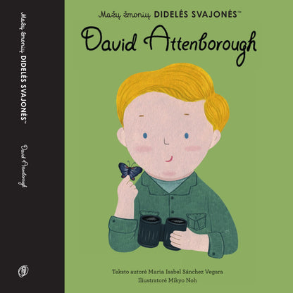 Knyga - Mažų žmonių DIDELĖS SVAJONĖS - DAVID ATTENBOROUGH