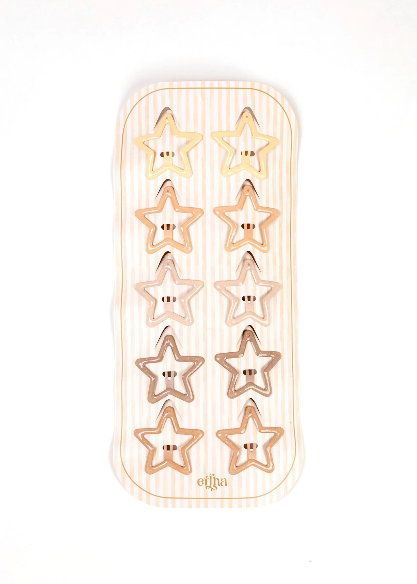 Plaukų segtukų rinkinys - „Glitter Starlight“