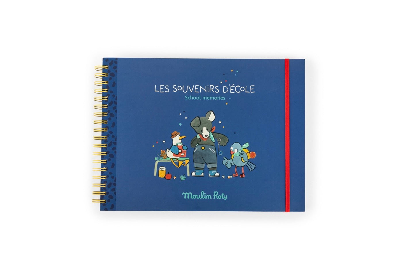 Moulin Roty - Mokyklos prisiminimų albumas (36 psl.) „Puce & Pilou“