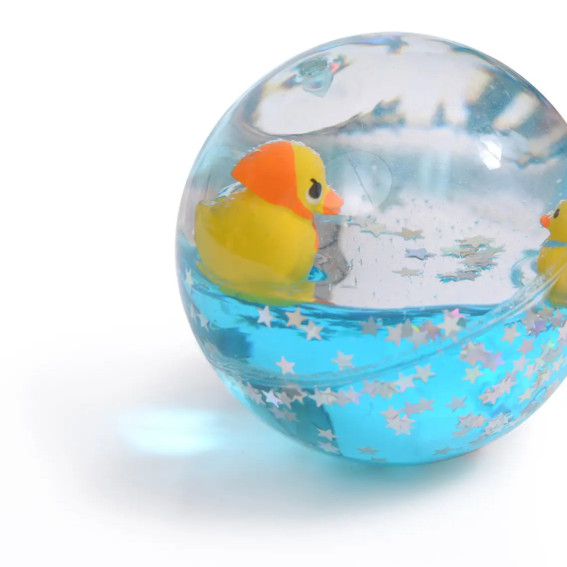 Glowing bouncing ball