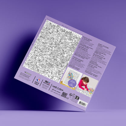 Spalvinimo plakatas - KITTY