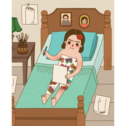 Knyga - Mažų žmonių DIDELĖS SVAJONĖS - FRIDA KAHLO