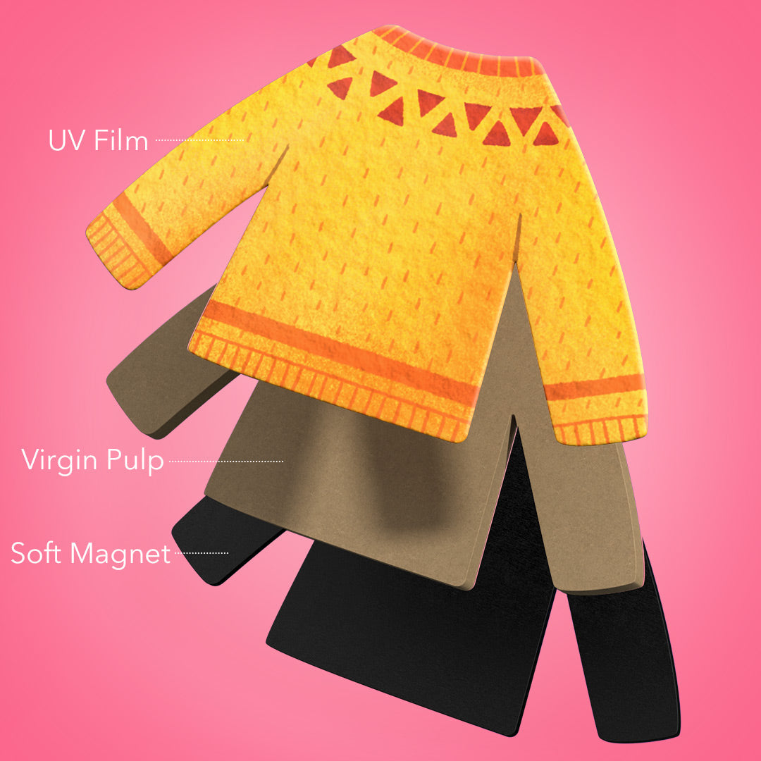 Mideer - Žaidimų rinkinys su magnetine lenta - Mergaitės aprengimas