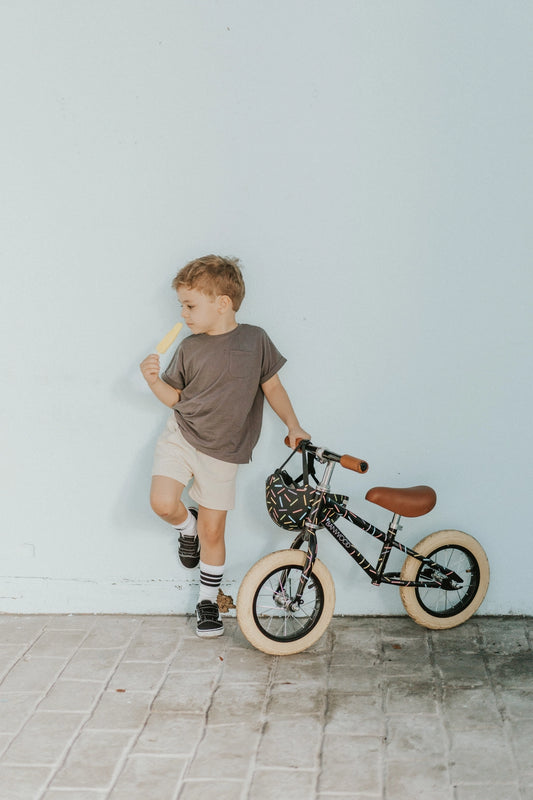 Banwood X Marest balansinis dviratis - Allegra Black