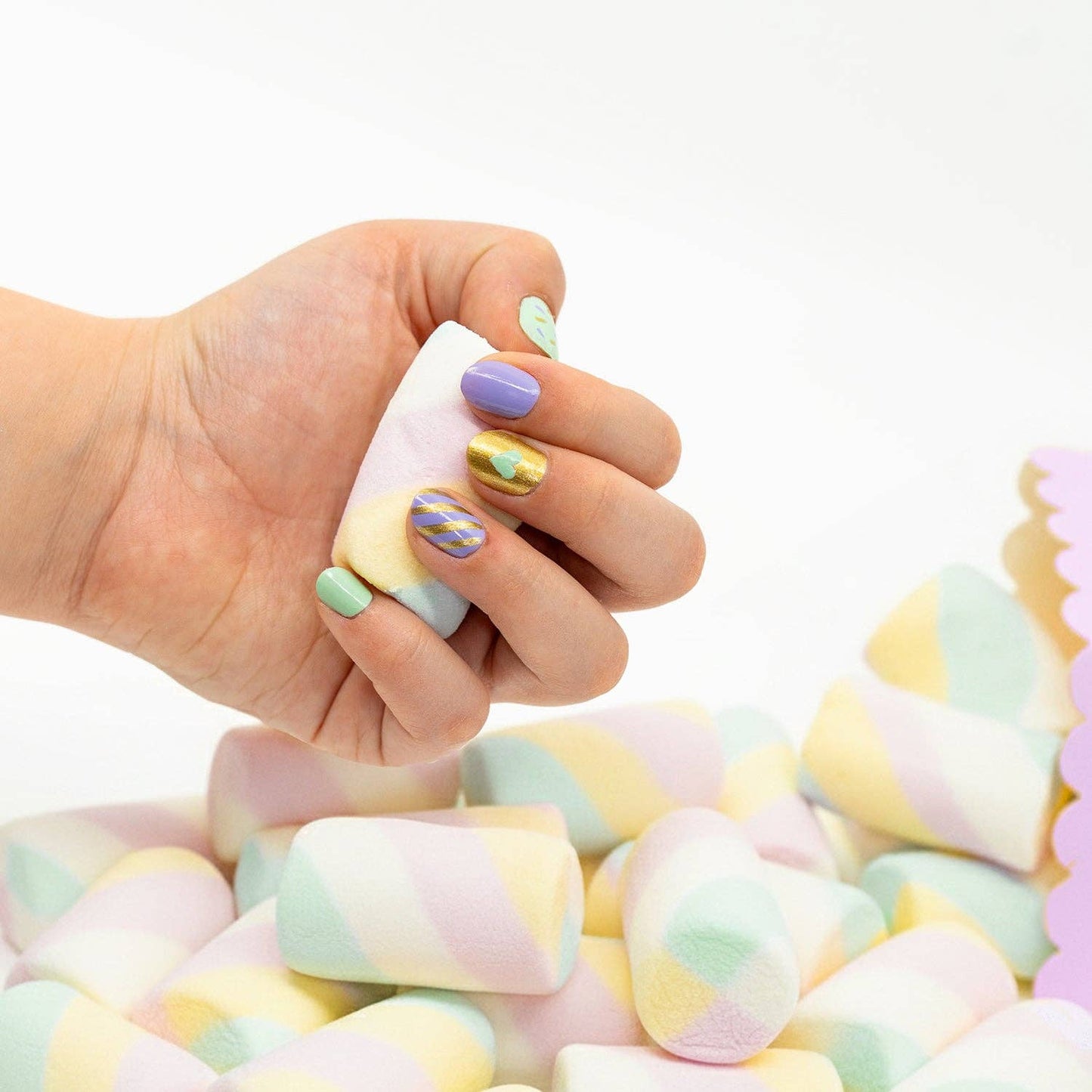 YAKA - 2 in 1 nagų lako rinkinys „Sugar Cuties" 🍩