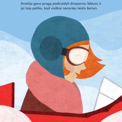 Knyga - Mažų žmonių DIDELĖS SVAJONĖS - AMELIA EARHART