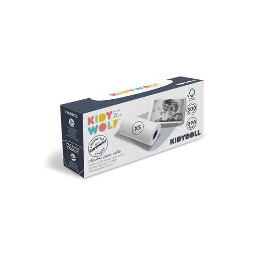 Self-adhesive photo paper for camera Kidyprint