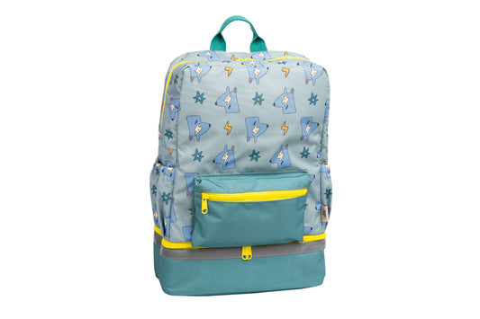 The Cotton Cloud - kuprinė į mokyklą - A4 Backpack Funky Dogs