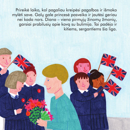 Knyga - Mažų žmonių DIDELĖS SVAJONĖS - PRINCESĖ DIANA