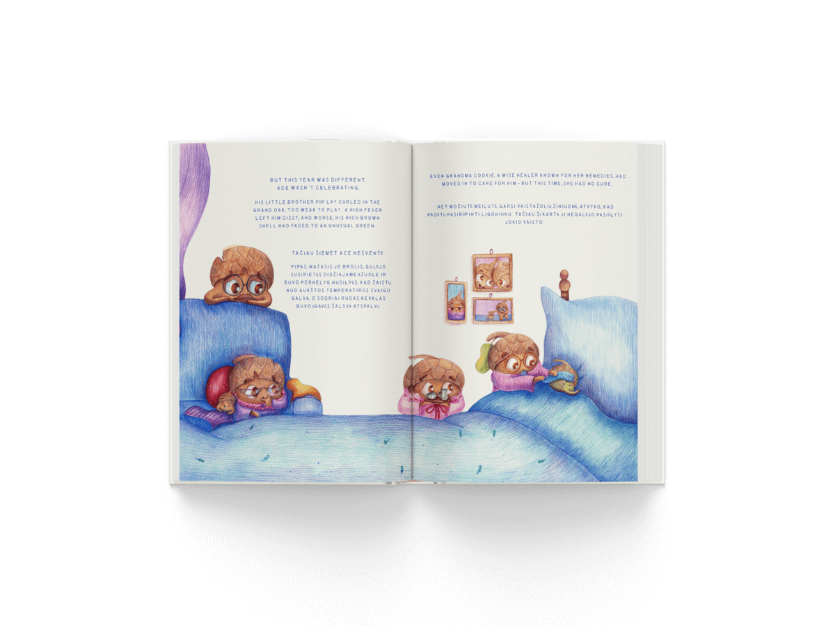 Ace ir Šauniosios Šventės - dvikalbė skaitymo knyga (LT/ENG)