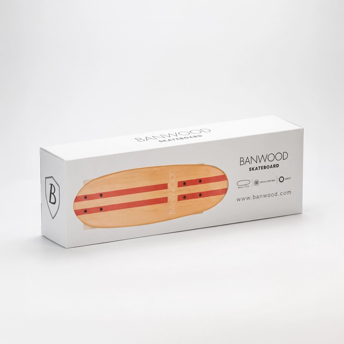 Banwood vaikiška riedlentė - Green su pakuote, skirta patogiam ir maloniam važiavimui vaikams.