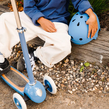 Šalmas - Matte Blue (50-54 cm)