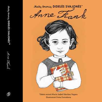 Knyga - Mažų žmonių DIDELĖS SVAJONĖS - ANNE FRANK