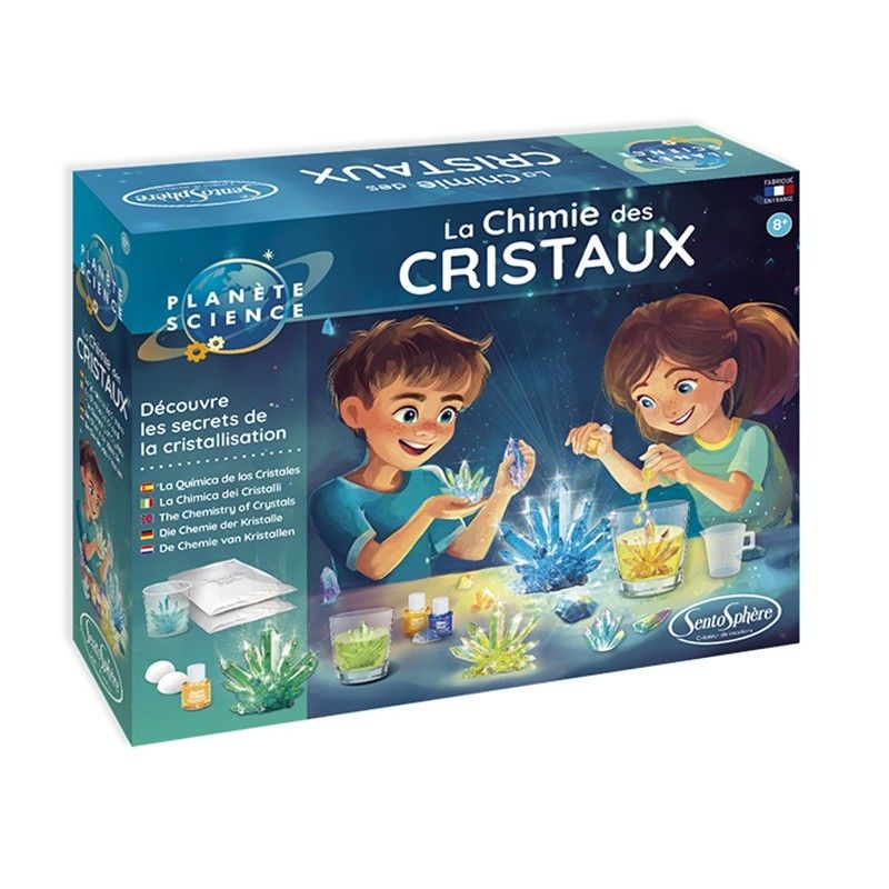 Sentosphère - Kristalų auginimo rinkinys - La Chimie des Cristaux