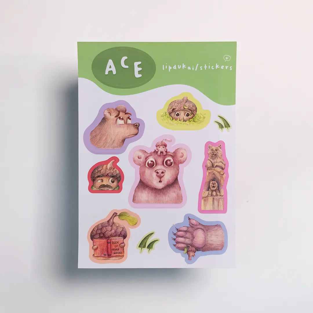 Ace - Lipdukų rinkinys