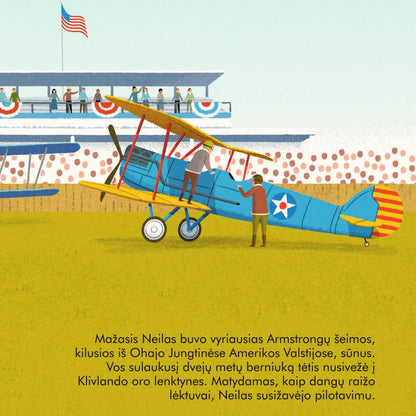 Knyga - Mažų žmonių DIDELĖS SVAJONĖS - NEIL ARMSTRONG