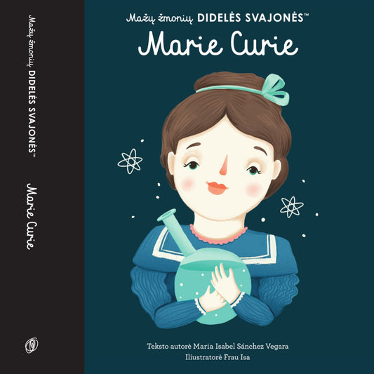 Knyga - Mažų žmonių DIDELĖS SVAJONĖS - MARIE CURIE
