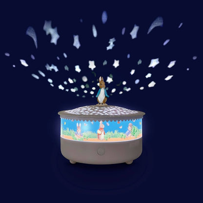 Trousselier muzikinis projektorius - Pierre Lapin© 14 cm | Įkraunamas per USB