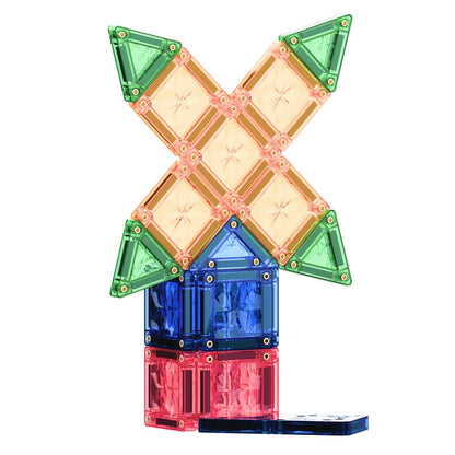 Mini Tiles Pack Pastel - magnetinis konstruktorius (28 dalys)