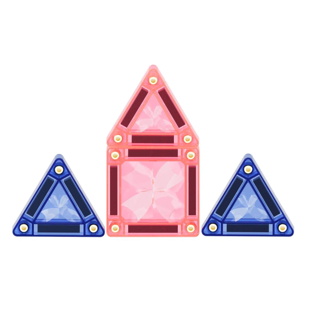 Mini Tiles Pack Pastel - magnetinis konstruktorius (28 dalys)