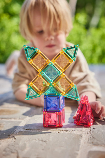 Mini Tiles Pack Pastel - magnetinis konstruktorius (28 dalys)