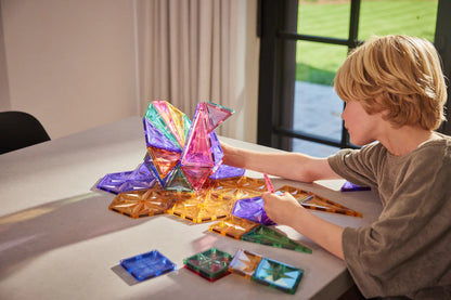 Pastel Geo Pack - 45 dalių magnetinis konstruktorius