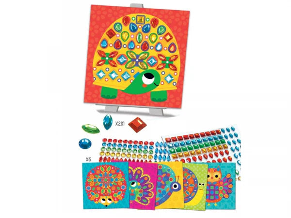 Créa Lign' - Jeux créatifs & éducatifs - kūrybinis rinkinys - deimantų dėlionė - "Bellissimanimo" mosaic diamonds