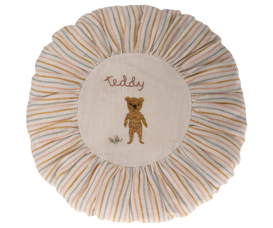Maileg maža apvali pagalvėlė - Teddy, dryžuota
