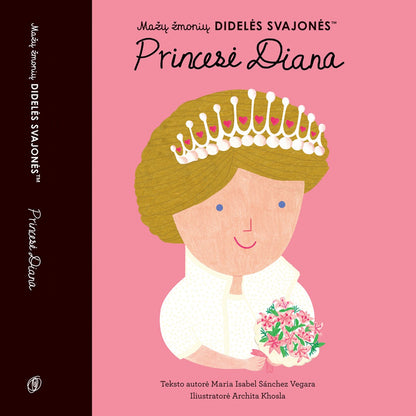 Knyga - Mažų žmonių DIDELĖS SVAJONĖS - PRINCESĖ DIANA