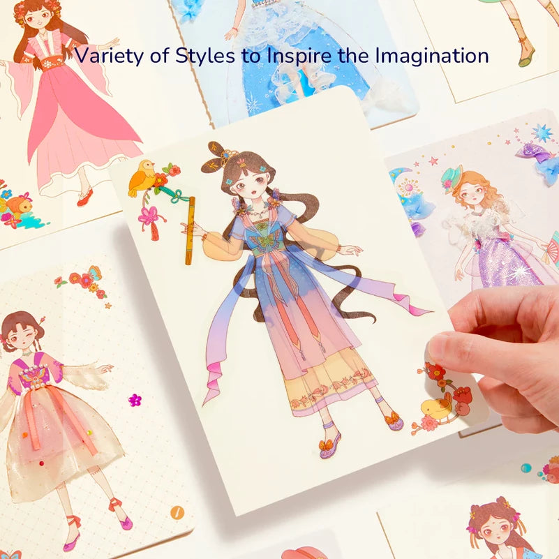 Mideer - Suknelių gamybos knyga - Princesės kolekcija