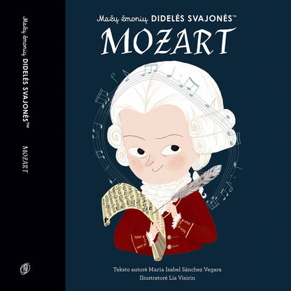 Knyga - Mažų žmonių DIDELĖS SVAJONĖS - MOZART