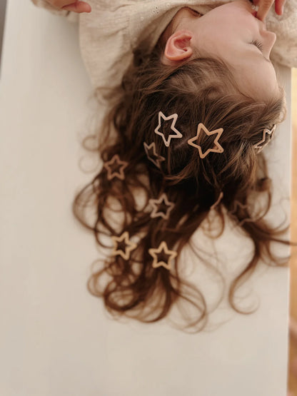 Plaukų segtukų rinkinys - „Glitter Starlight“