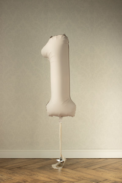 Folinis balionas - Matinis skaičius 1, 86 cm