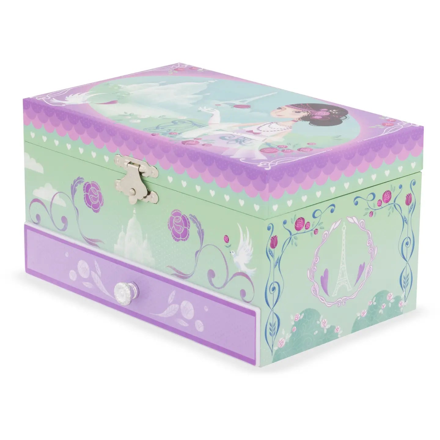 Muzikinė dėžutė - Paryžius Pavasarį (1 stalčiukas)