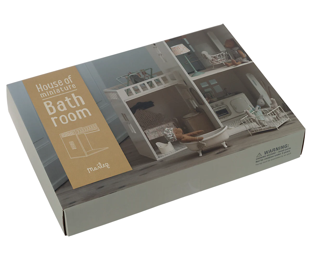 Pelyčių vonios kambarys - House of miniature - Bathroom